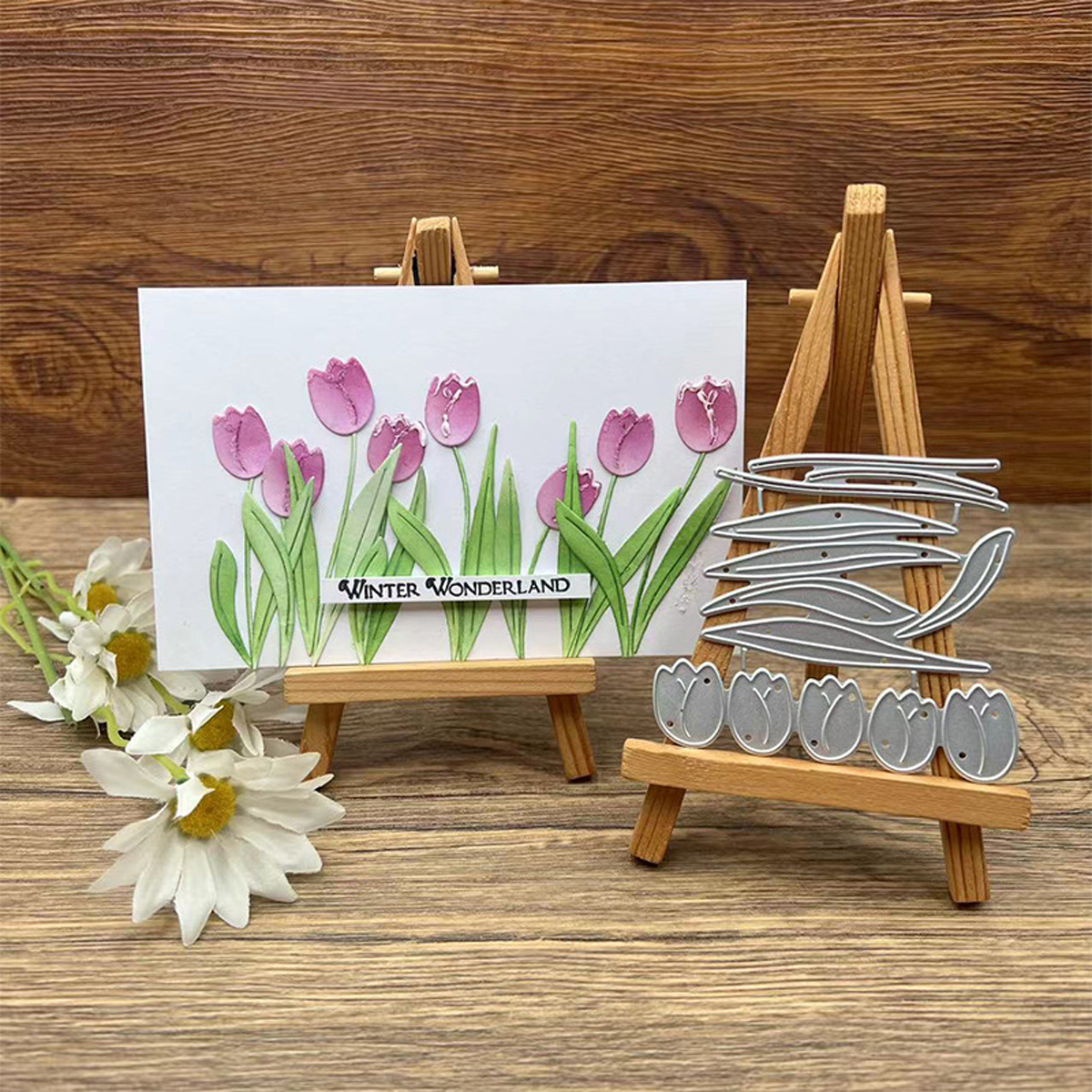 Tulip flower and leaf plant cu - đánh giá và giá Stencil Cutting Plotter