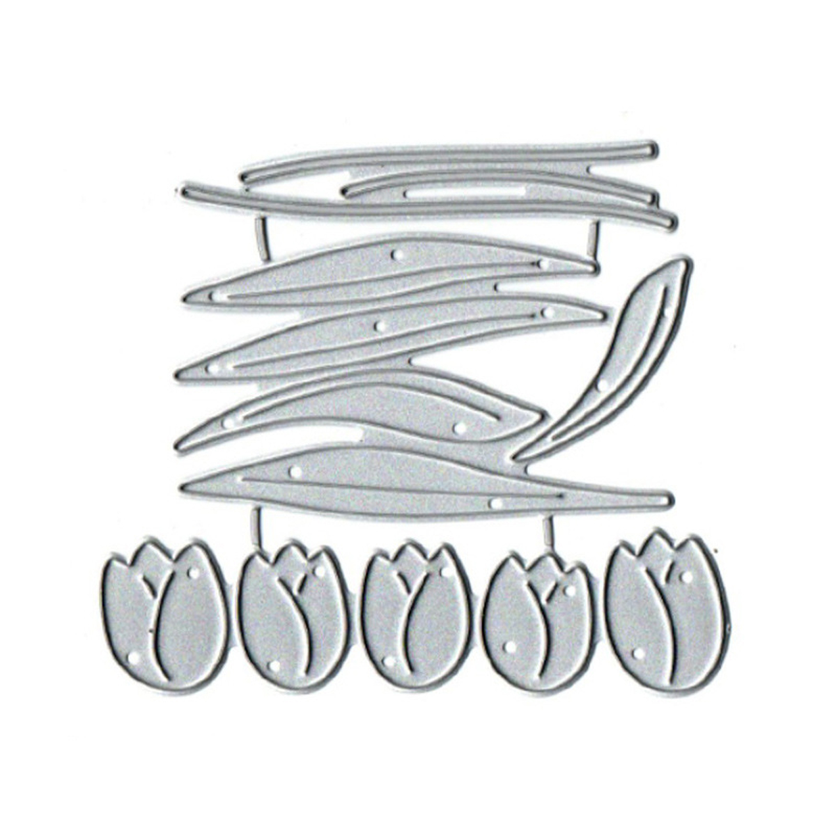 Tulip flower and leaf plant cu - đánh giá và giá Stencil Cutting Plotter