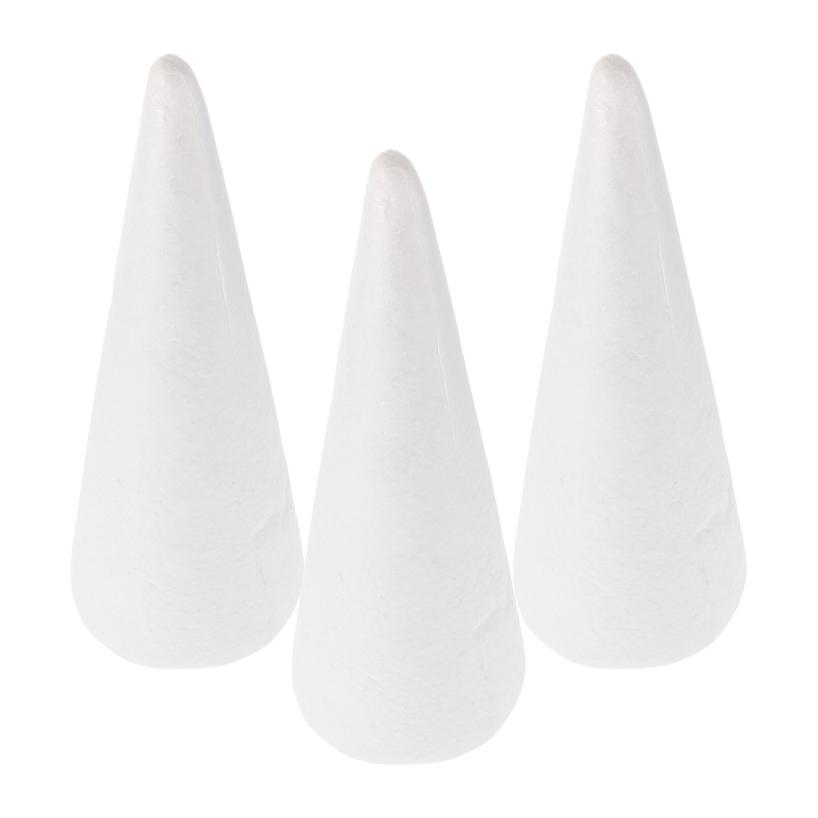 3Pcs Foam Cones Cone Shaped Po - đánh giá và giá Art Craft For Christmas