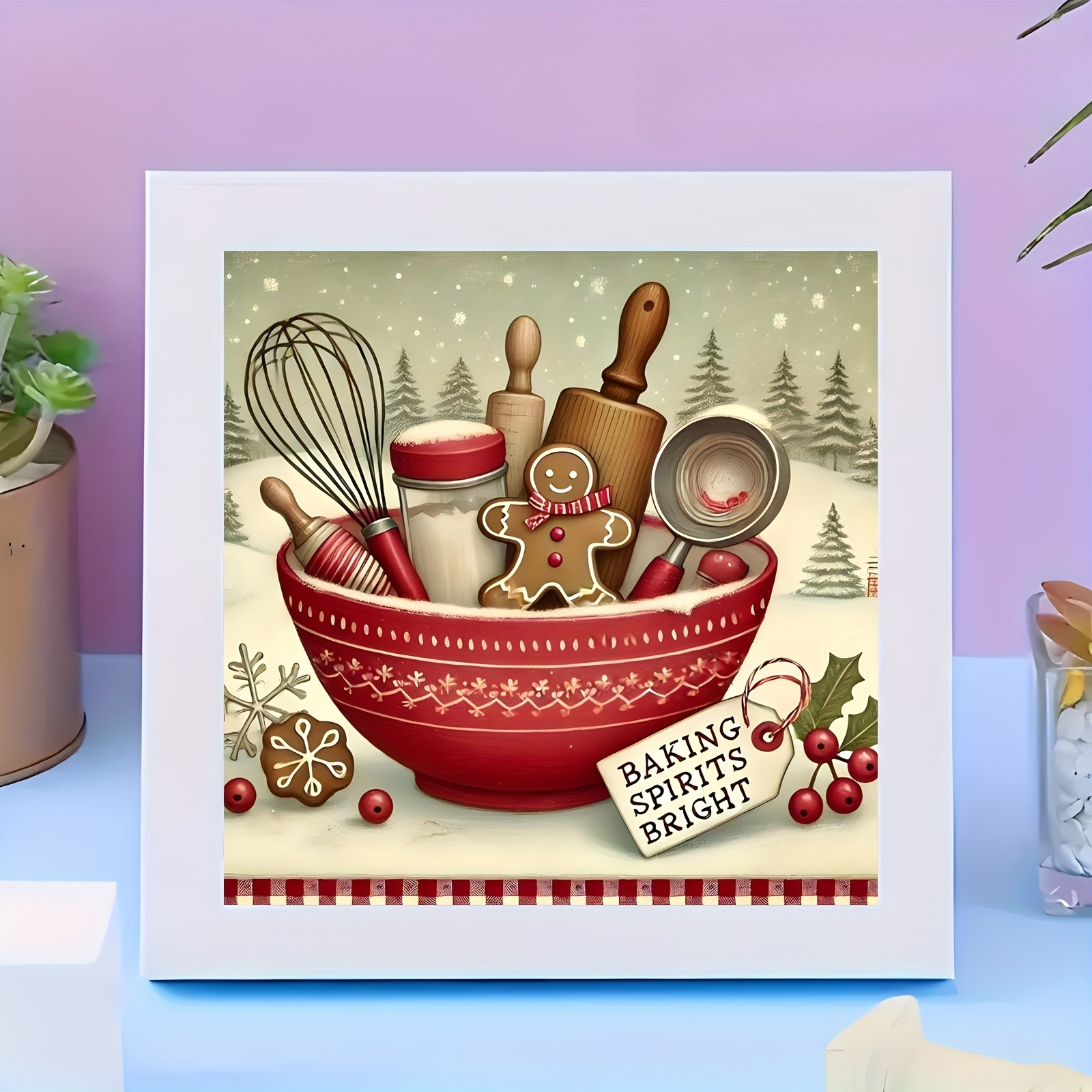 1pc Gingerbread Man | Christma - đánh giá và giá Art Craft For Christmas