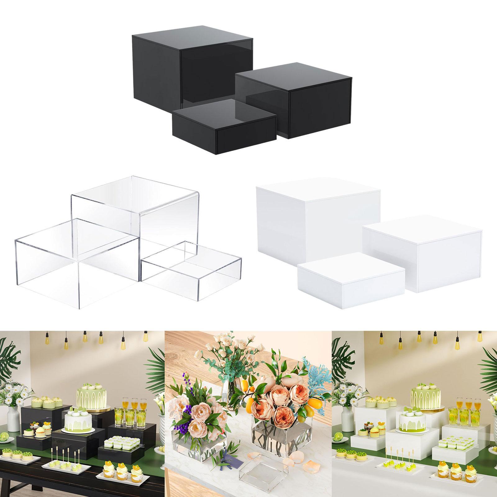 3Pcs Buffet Risers (Different  - đánh giá và giá Exhibition Of Art And Craft