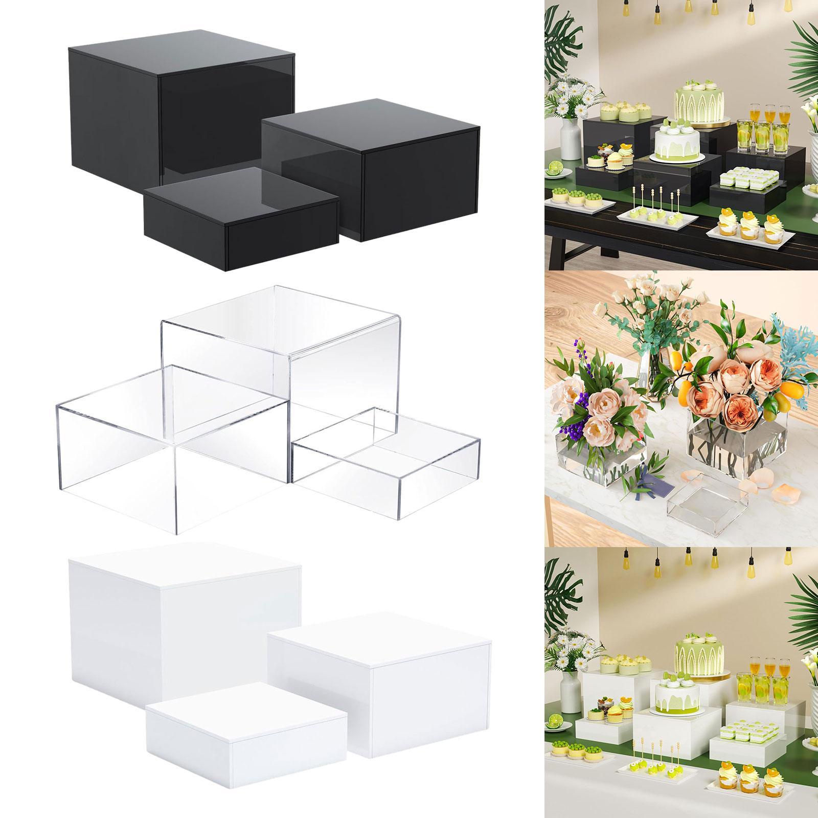 3Pcs Buffet Risers (Different  - đánh giá và giá Exhibition Of Art And Craft