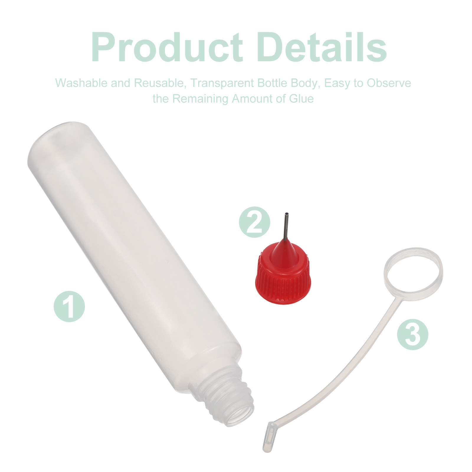 20Pcs Precision Glue Bottle Cl - đánh giá và giá Art Quilling Craft