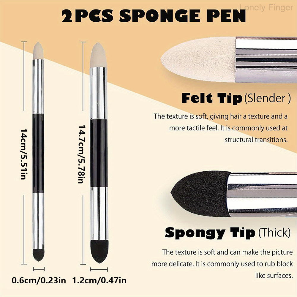 9pcs Blending Stumps, Blending - đánh giá và giá Art Craft Blend