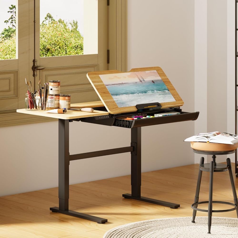 Adjustable Height Electric Sta - đánh giá và giá Art & Craft Zone