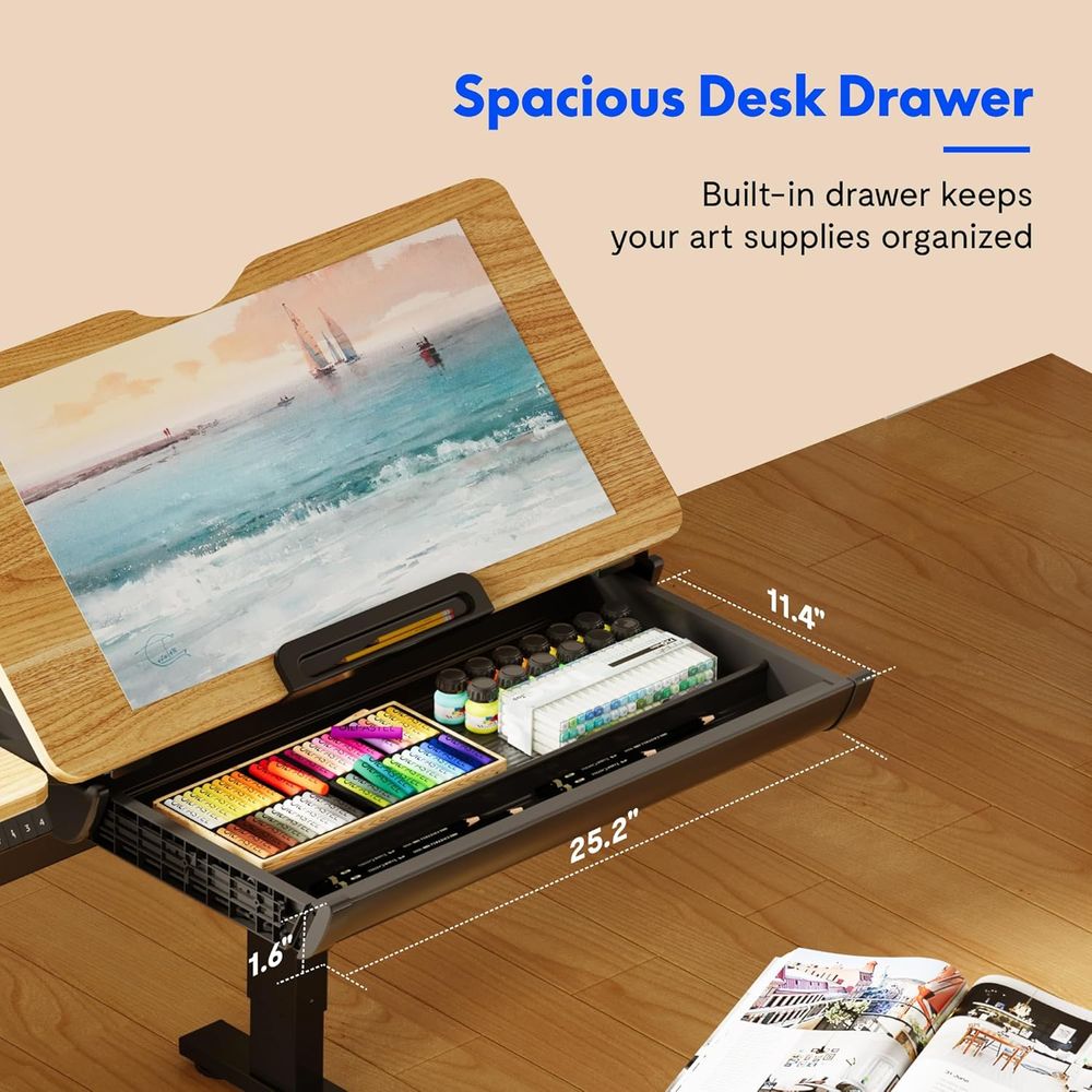 Adjustable Height Electric Sta - đánh giá và giá Art & Craft Zone