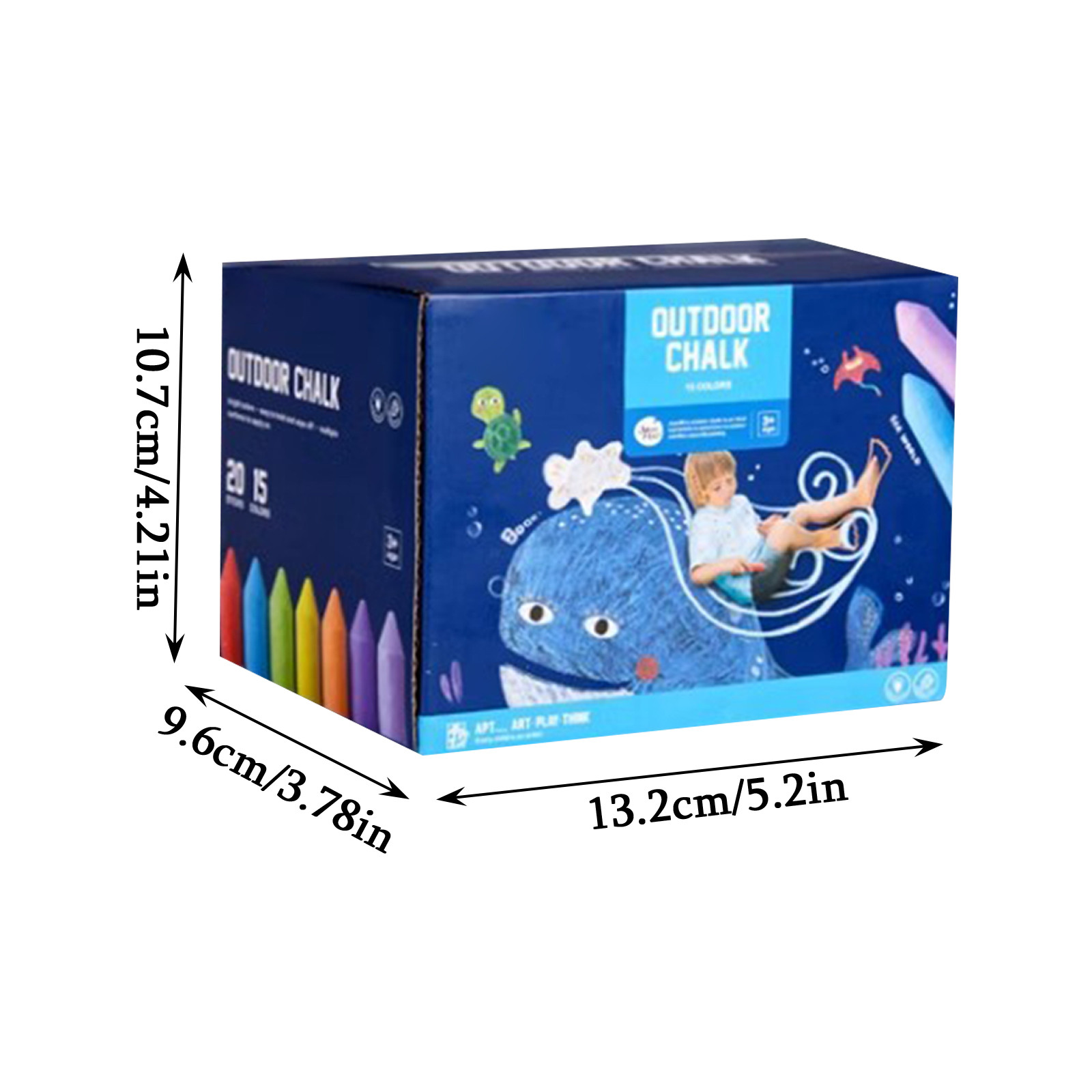 Washable Jumbo Sidewalk Colors - đánh giá và giá Art Craft Jumbo
