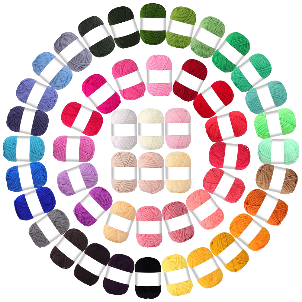 50pcs/set Soft Yarns Set, Dura - đánh giá và giá Art Craft Blend