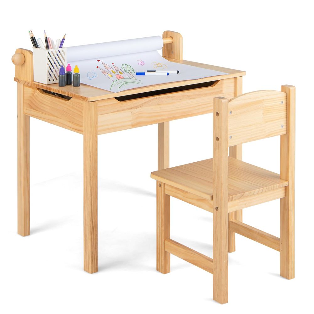 Kids Table and Chair Set, Flip - đánh giá và giá Art Craft Toddlers