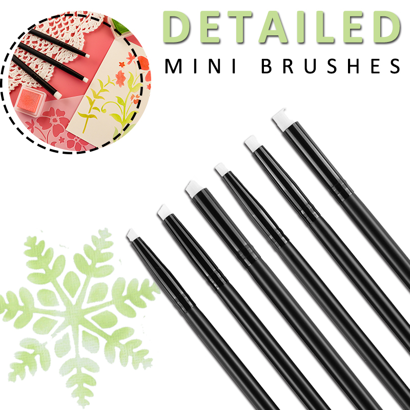 Angled/Flat Tip Mini Detailed  - đánh giá và giá Art Craft Blend