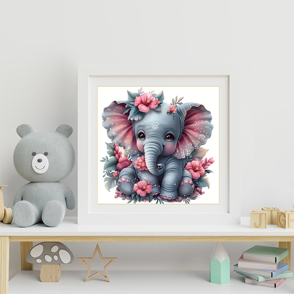 HUACAN Diamond Painting Animal - đánh giá và giá Art Craft Elephant