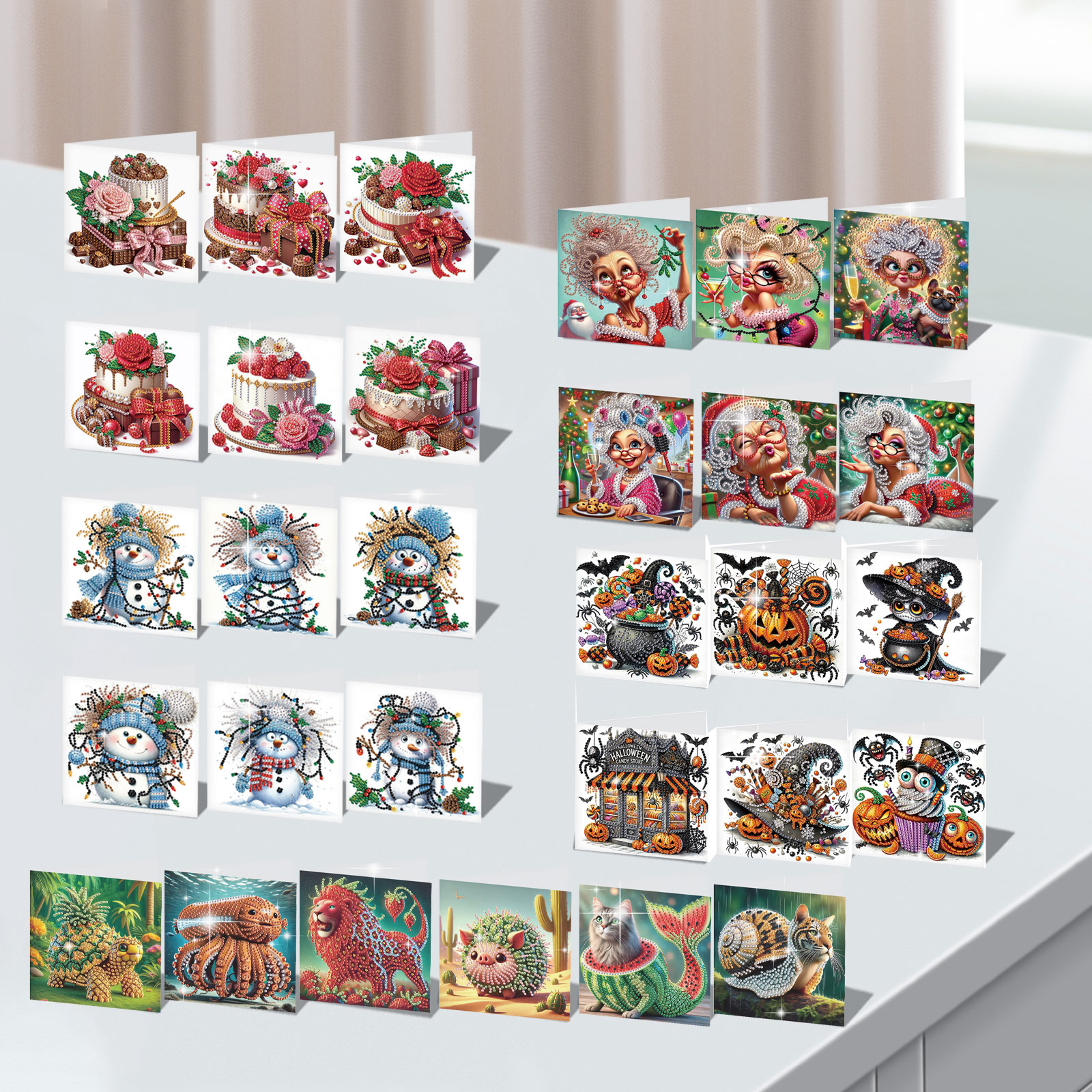 6Pcs Diamond Art Painting Gree - đánh giá và giá Art Craft Kits