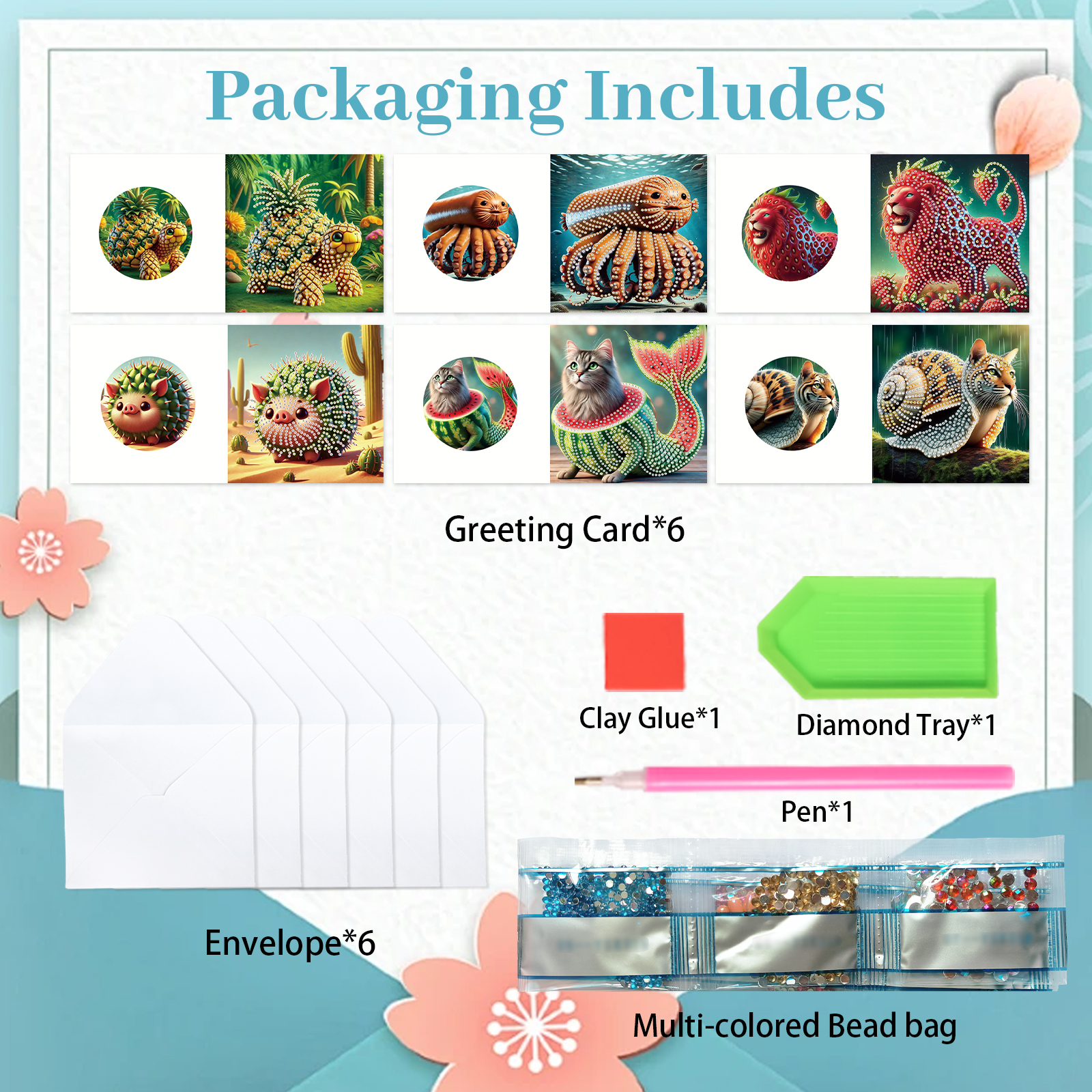 6Pcs Diamond Art Painting Gree - đánh giá và giá Art Craft Kits