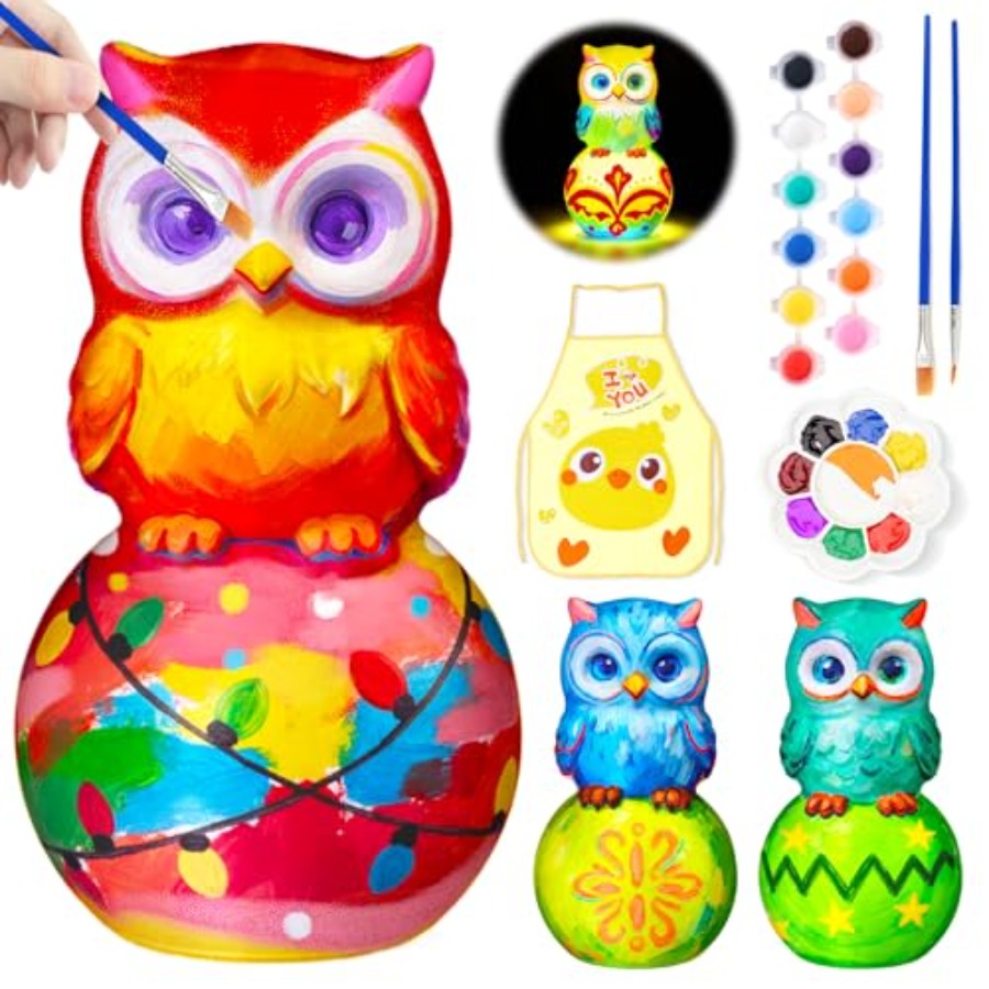 Paint Your Own Lamp Kit, Arts  - đánh giá và giá Art Craft Kits