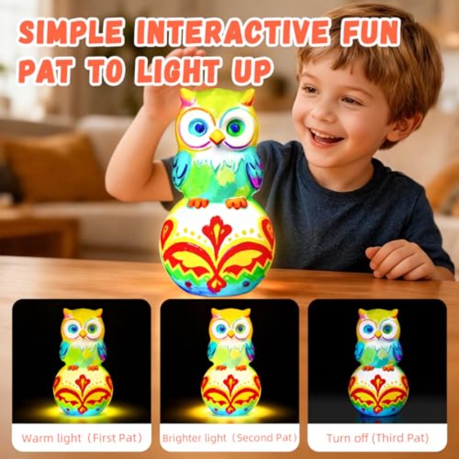 Paint Your Own Lamp Kit, Arts  - đánh giá và giá Art Craft Kits
