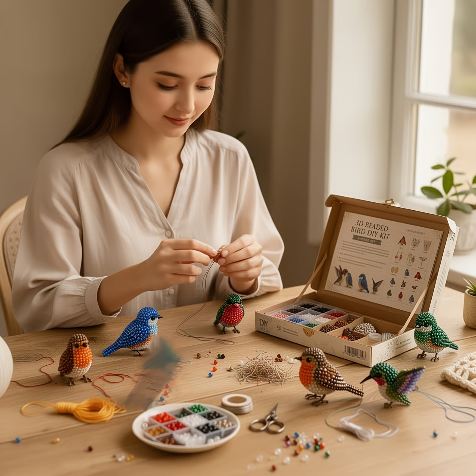 2026 Mini 3D Beaded Animal Set - đánh giá và giá Art & Craft Zone