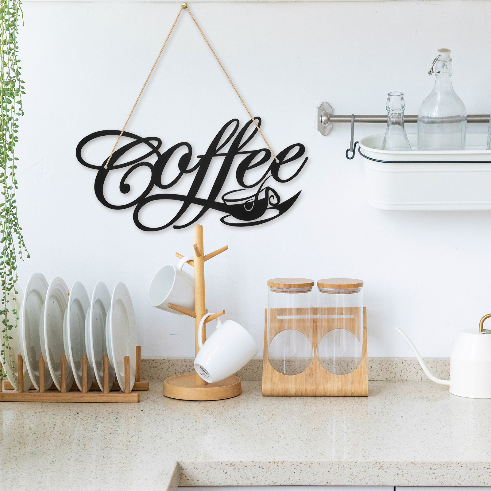Iron Craft Coffee Alphabet Wal - đánh giá và giá Art Craft Kitchen
