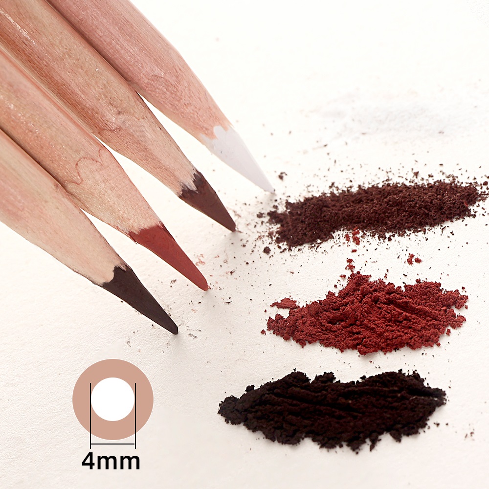 4Pcs Professional Sketch Charc - đánh giá và giá Colored Pencil Professional