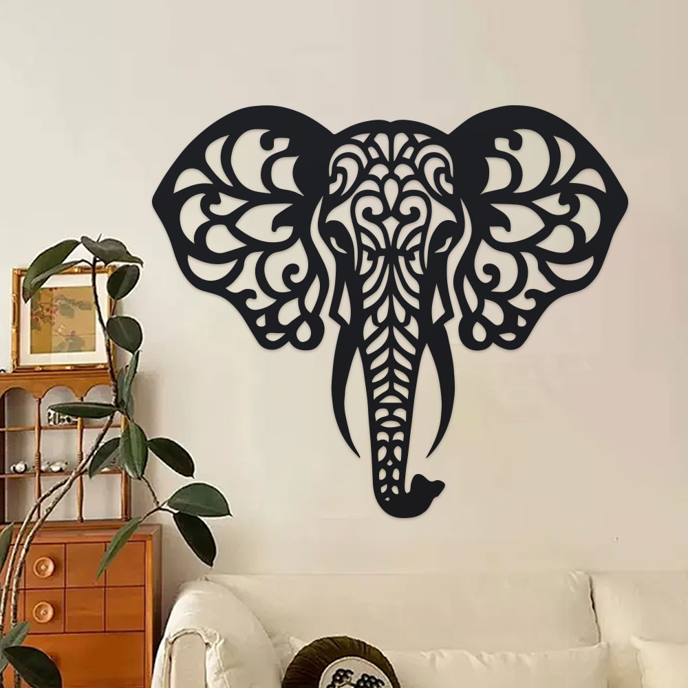 Room Decor Elegant Minimalist  - đánh giá và giá Art Craft Elephant