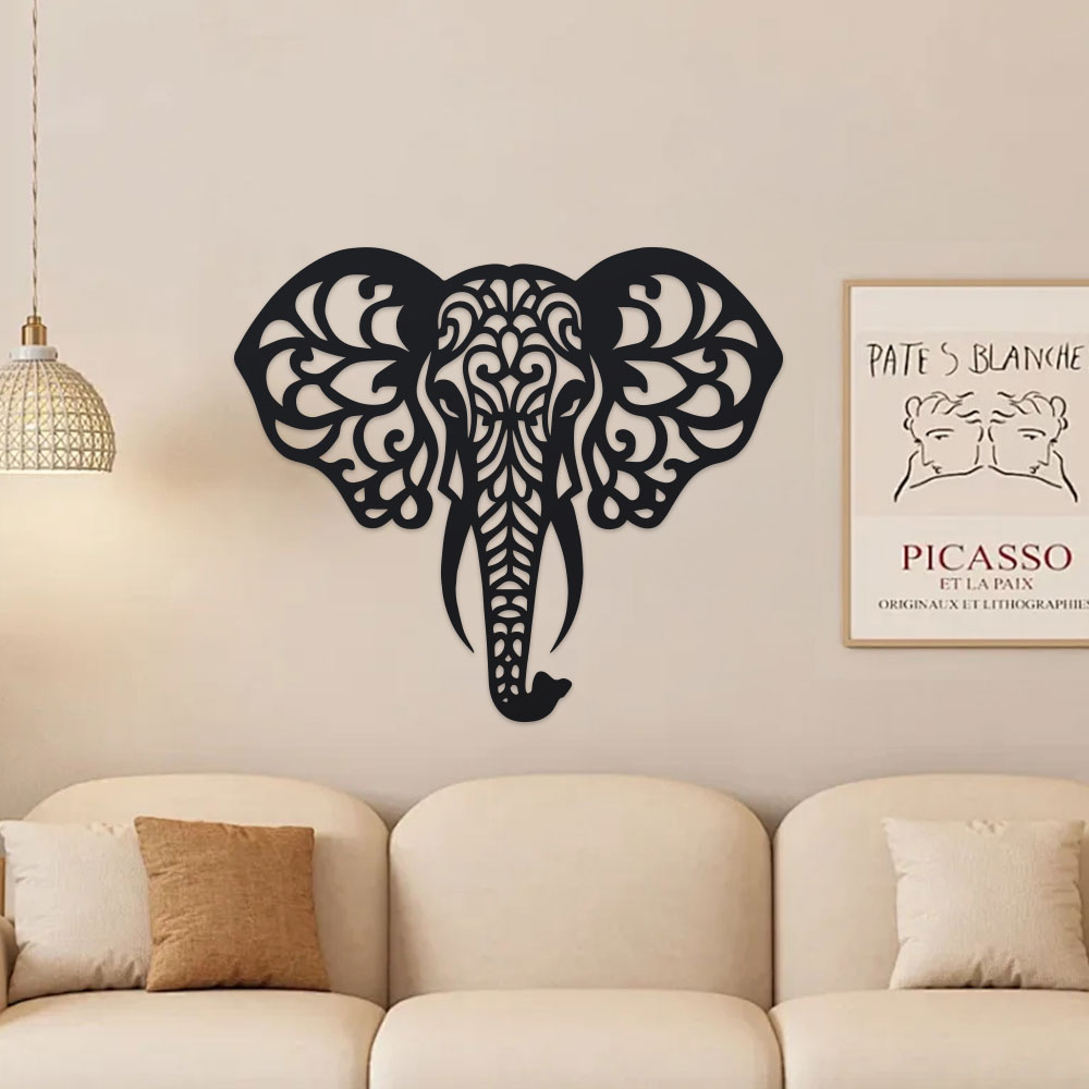 Room Decor Elegant Minimalist  - đánh giá và giá Art Craft Elephant