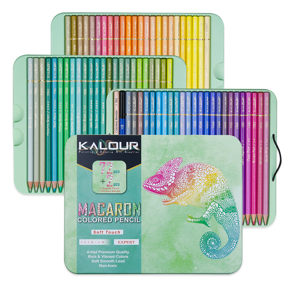 72pcs Macarons Color Pencils P - đánh giá và giá Colored Pencil Professional