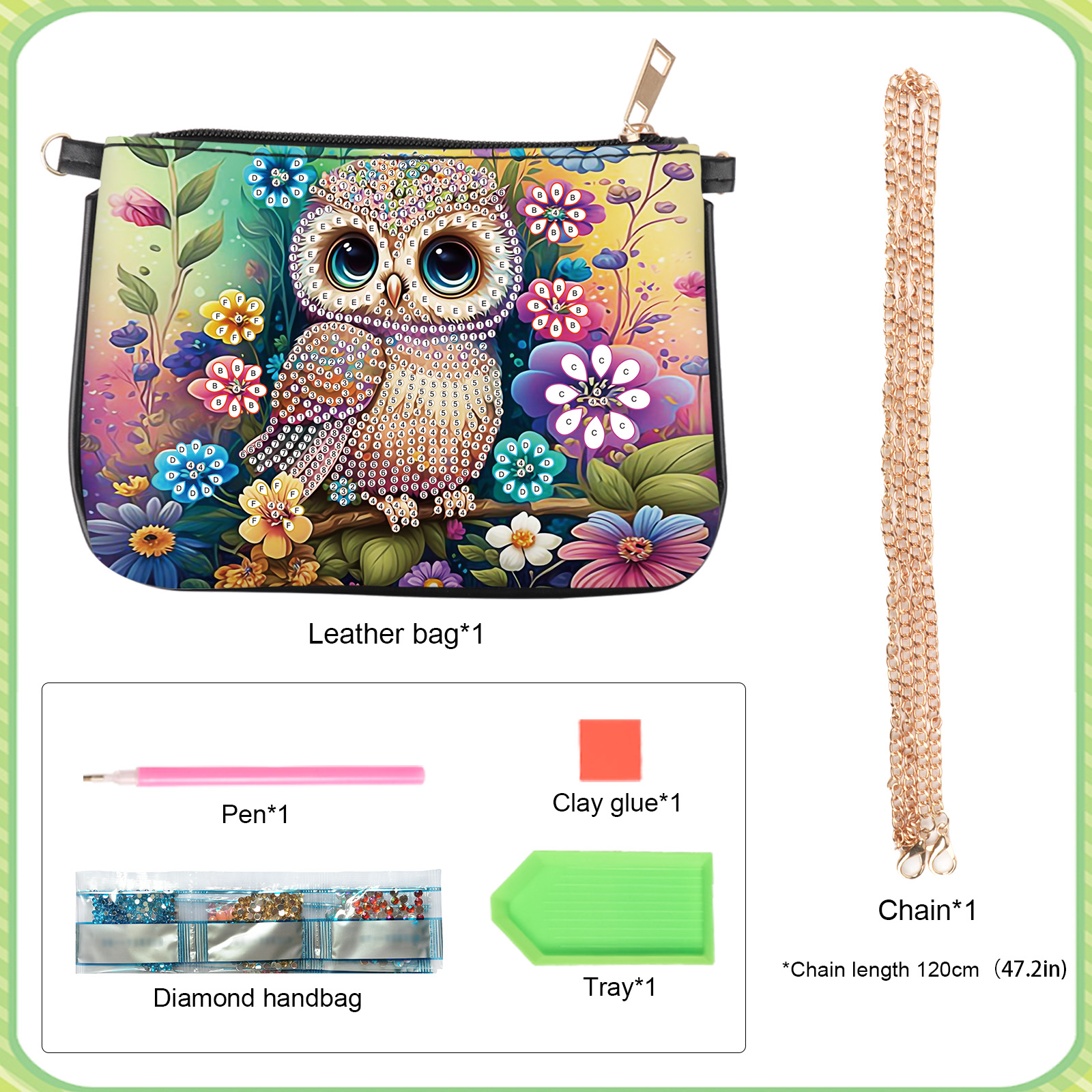 Colorful Owl Diamond Art Paint - đánh giá và giá Art Craft Kits