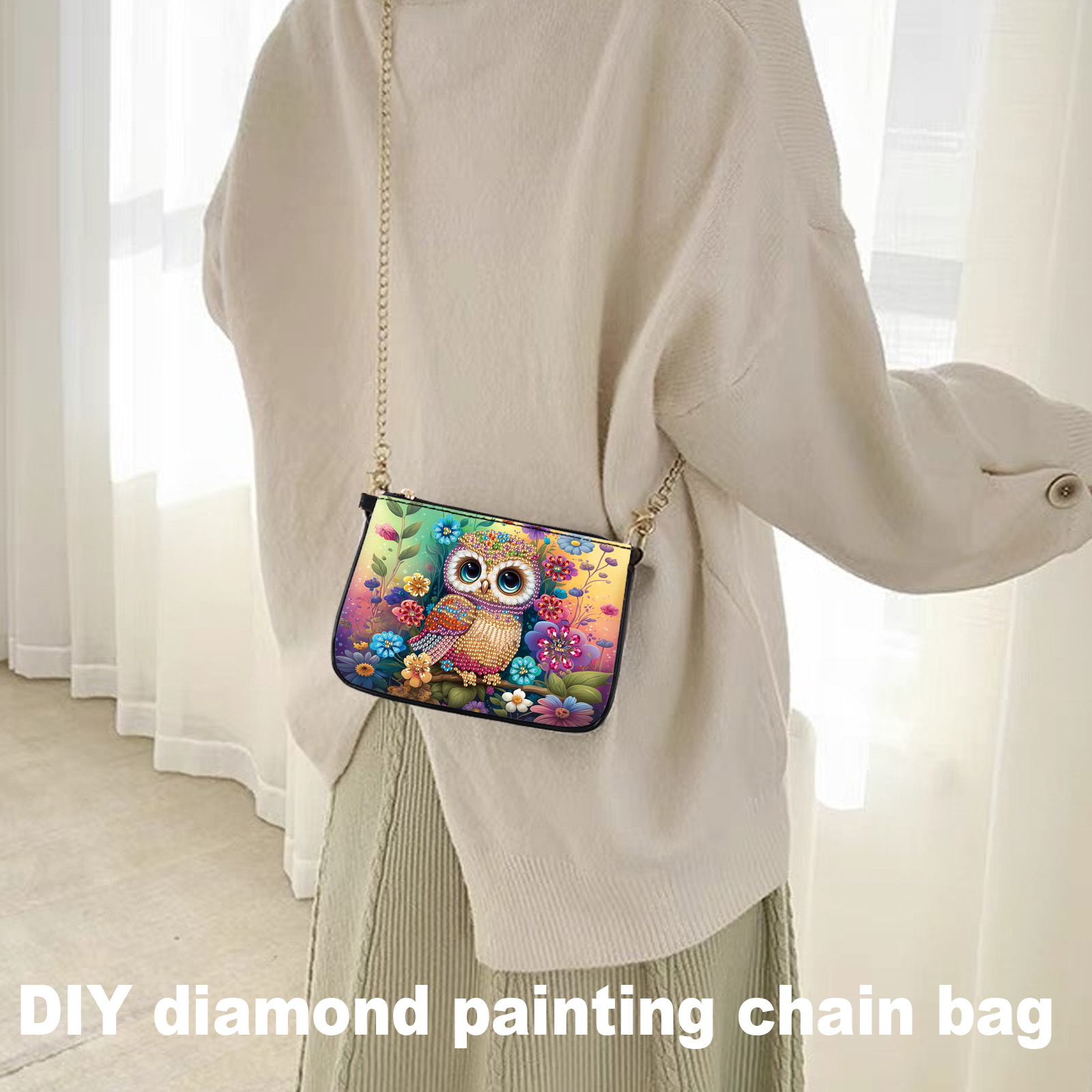 Colorful Owl Diamond Art Paint - đánh giá và giá Art Craft Kits