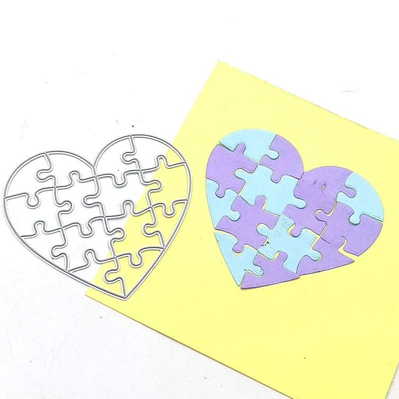 Love Puzzle Metal Cutting Dies - đánh giá và giá Stencil Cutting Plotter