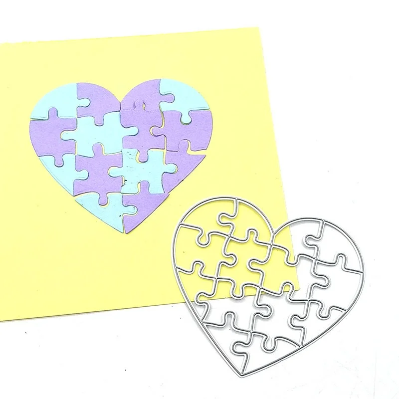 Love Puzzle Metal Cutting Dies - đánh giá và giá Stencil Cutting Plotter