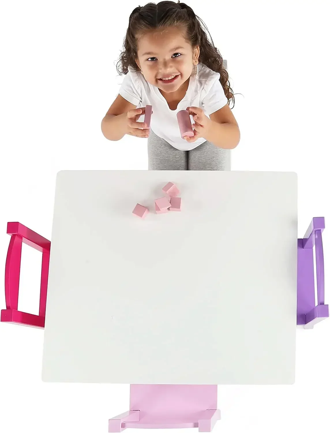 Kids Wooden Table and 4 Chairs - đánh giá và giá Art Craft Toddlers