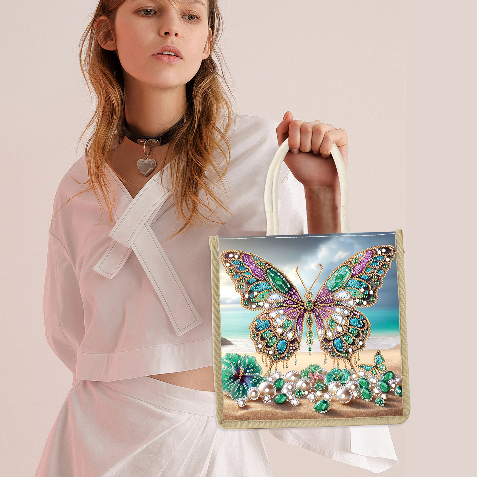 Diamond Art Painting Handbag K - đánh giá và giá Art Craft Kits