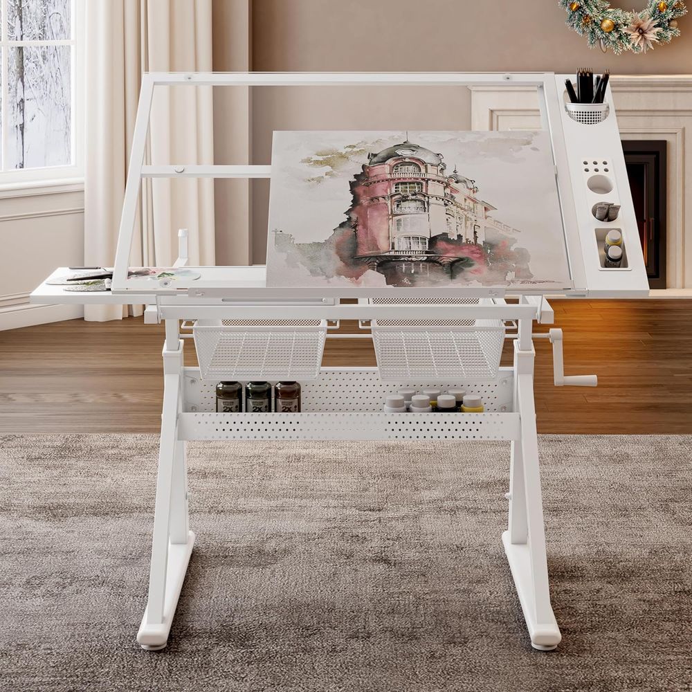 Adjustable Art Desk with Tempe - đánh giá và giá Art & Craft Zone