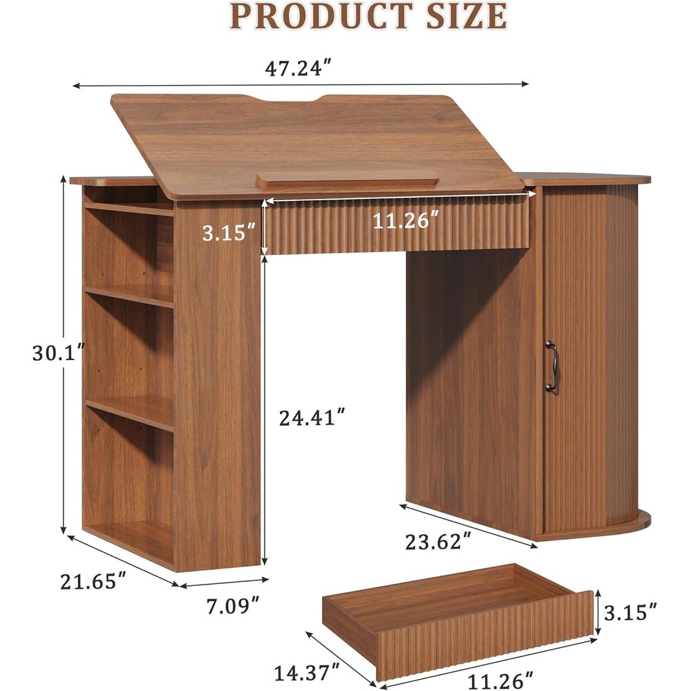 Storage Cabinet Desk with Shel - đánh giá và giá Art & Craft Zone