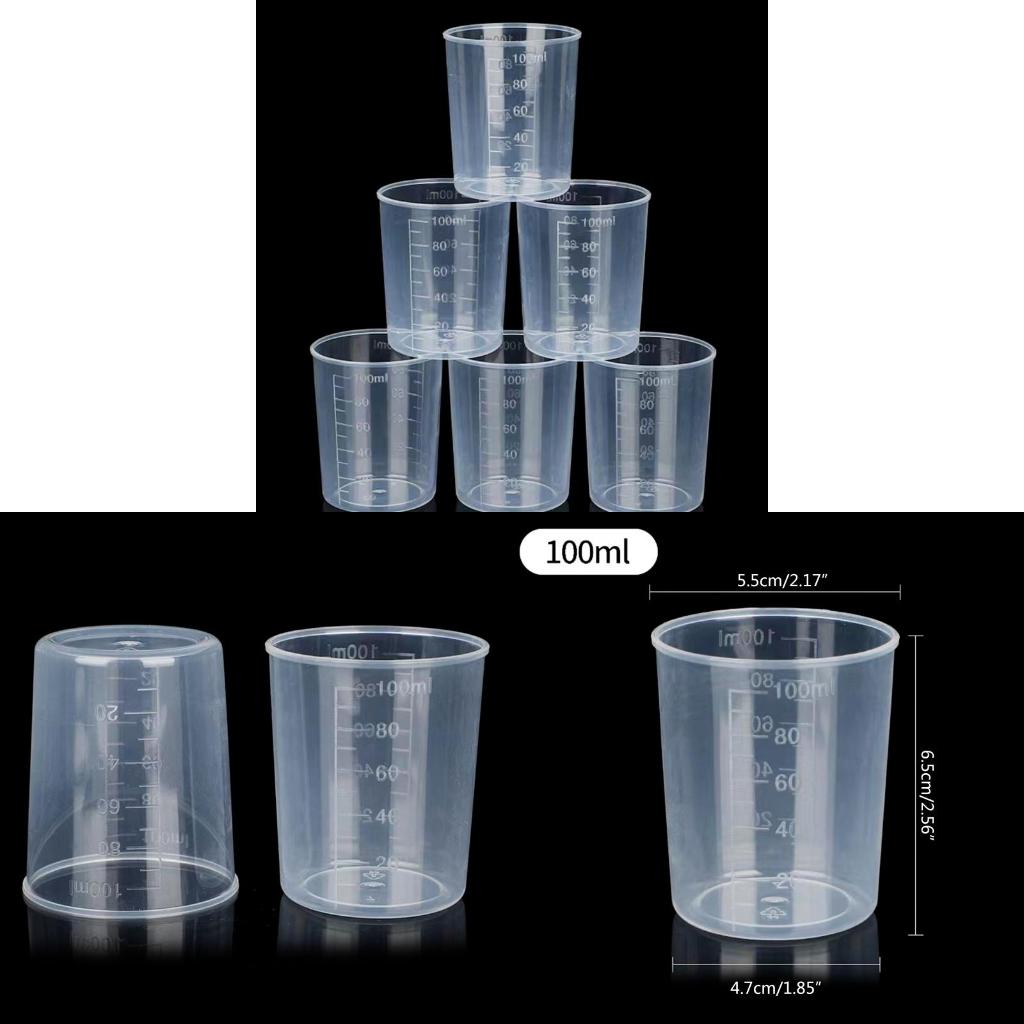 10Kit Clear Graduated Plastic  - đánh giá và giá Art Craft Kitchen