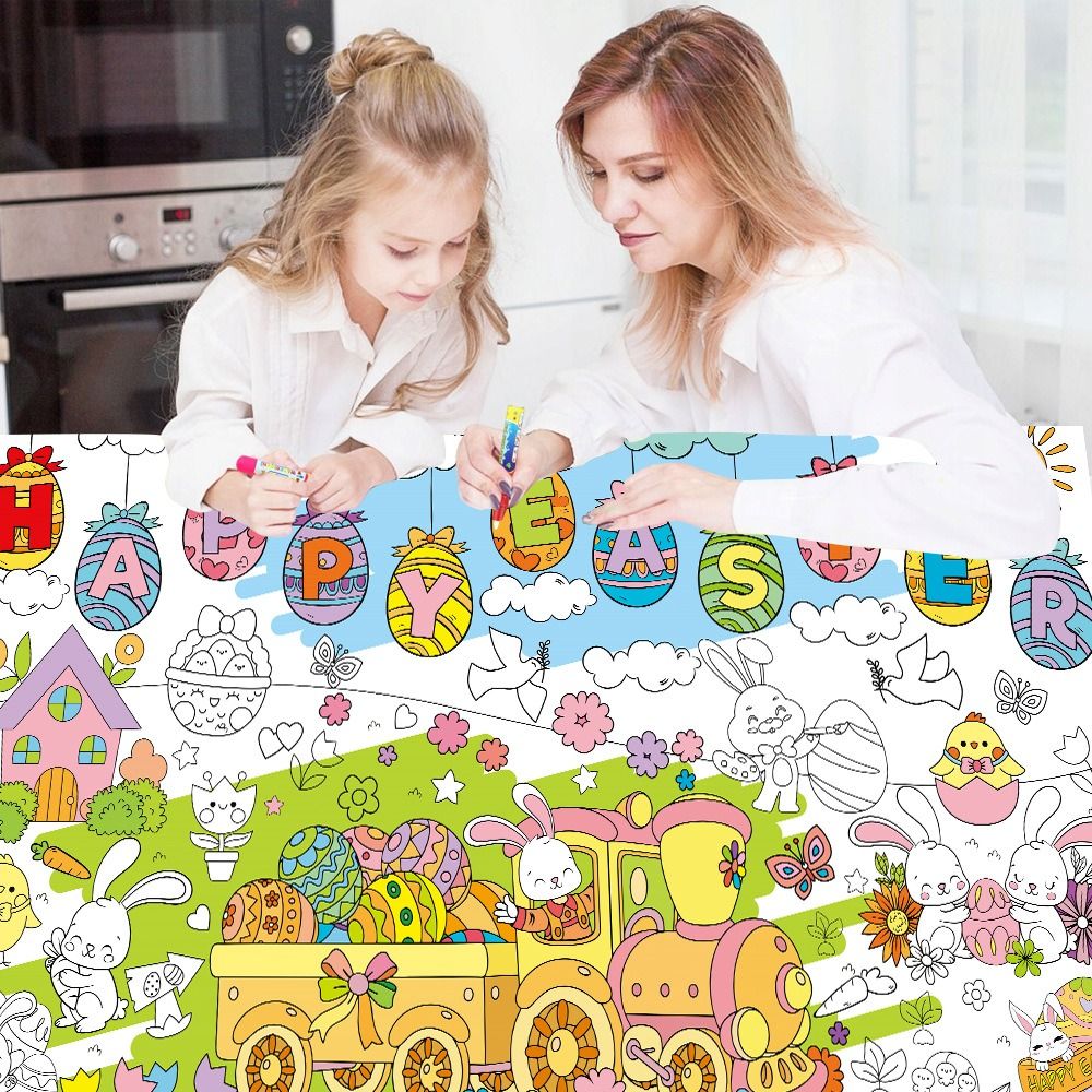 DIY Easter Giant Coloring Post - đánh giá và giá Art Craft Jumbo