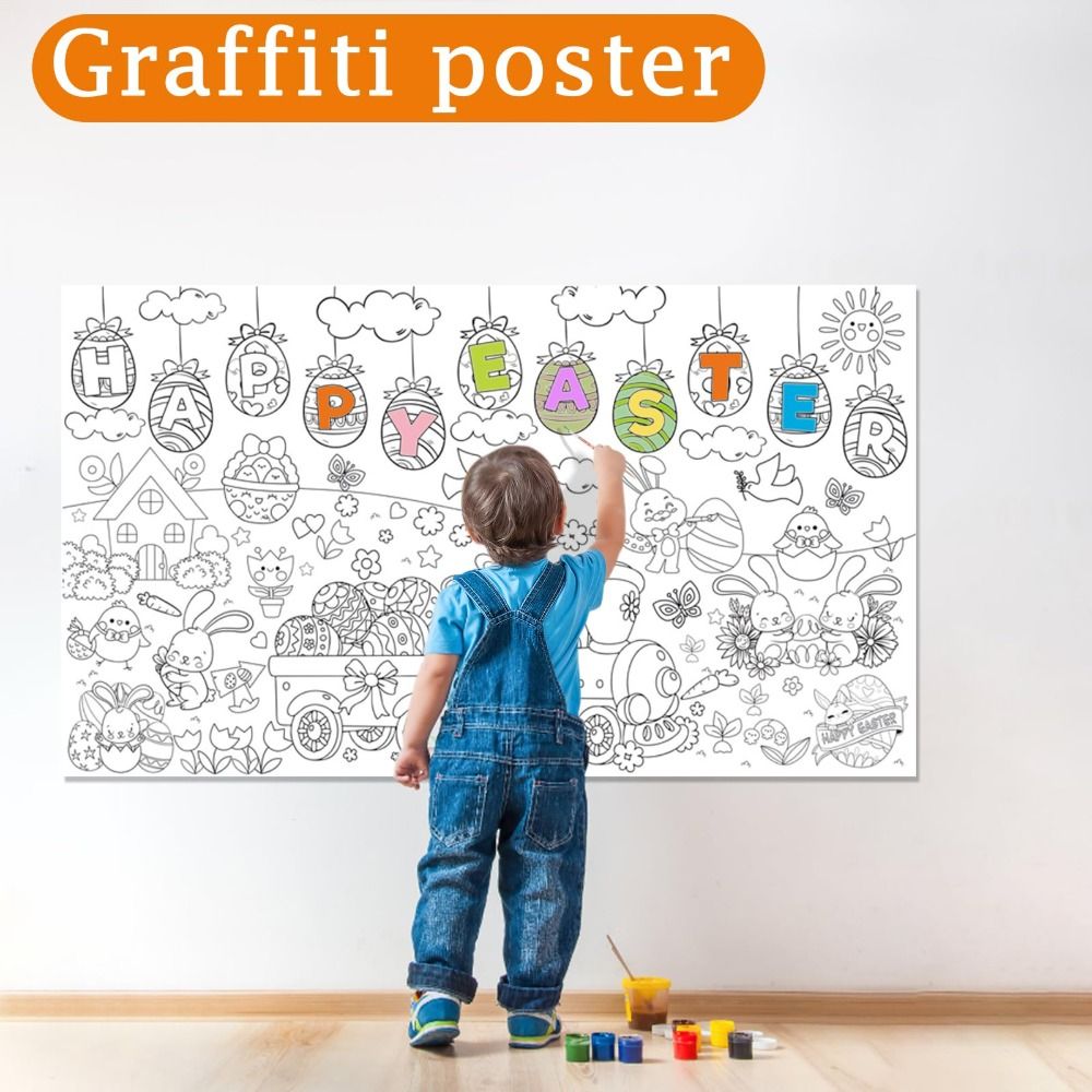 DIY Easter Giant Coloring Post - đánh giá và giá Art Craft Jumbo