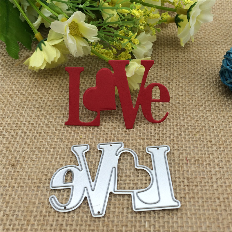Craft Dies Cut Love Metal sten - đánh giá và giá Stencil Cutting Plotter