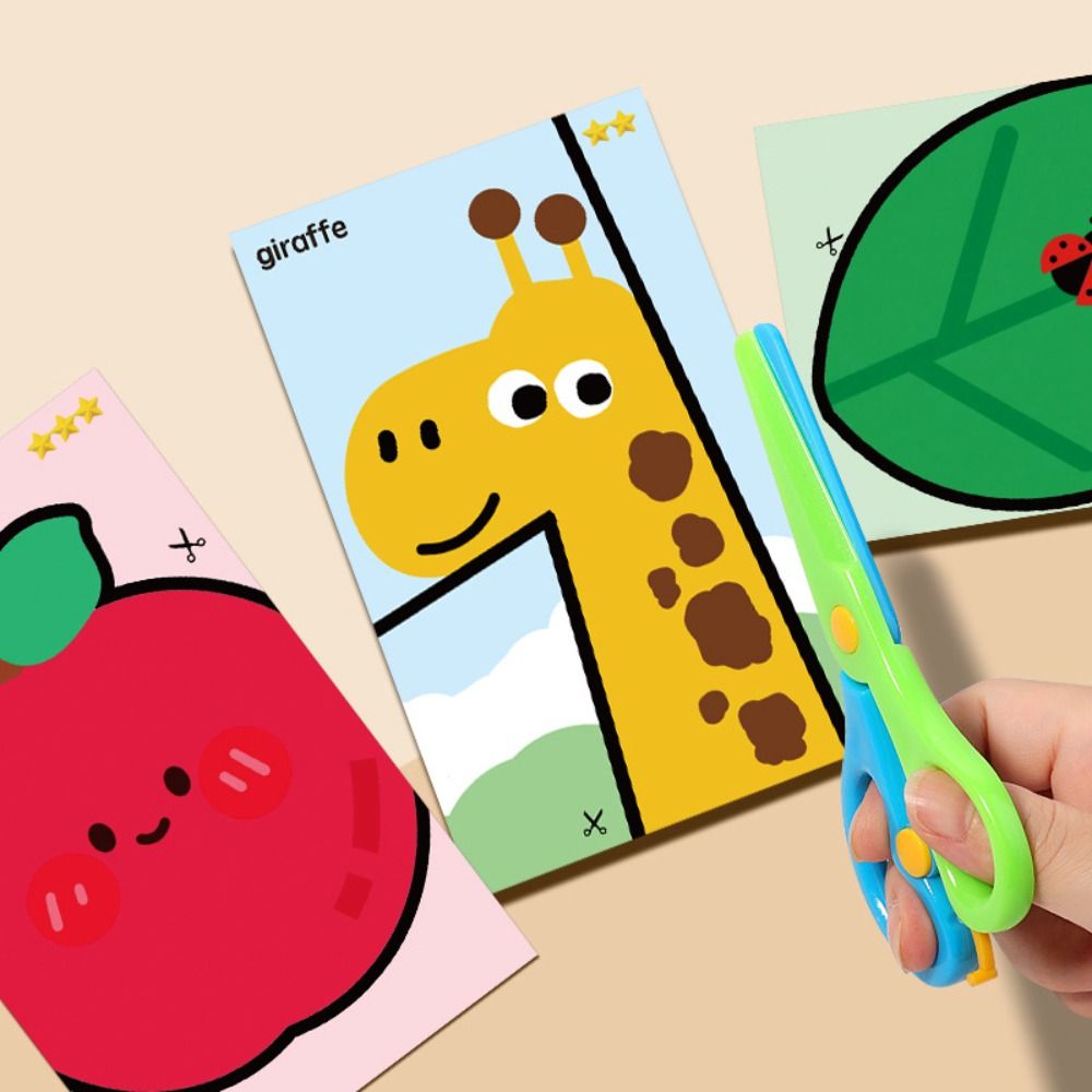Safety Children Paper Cuttings - đánh giá và giá Art Craft Preschool