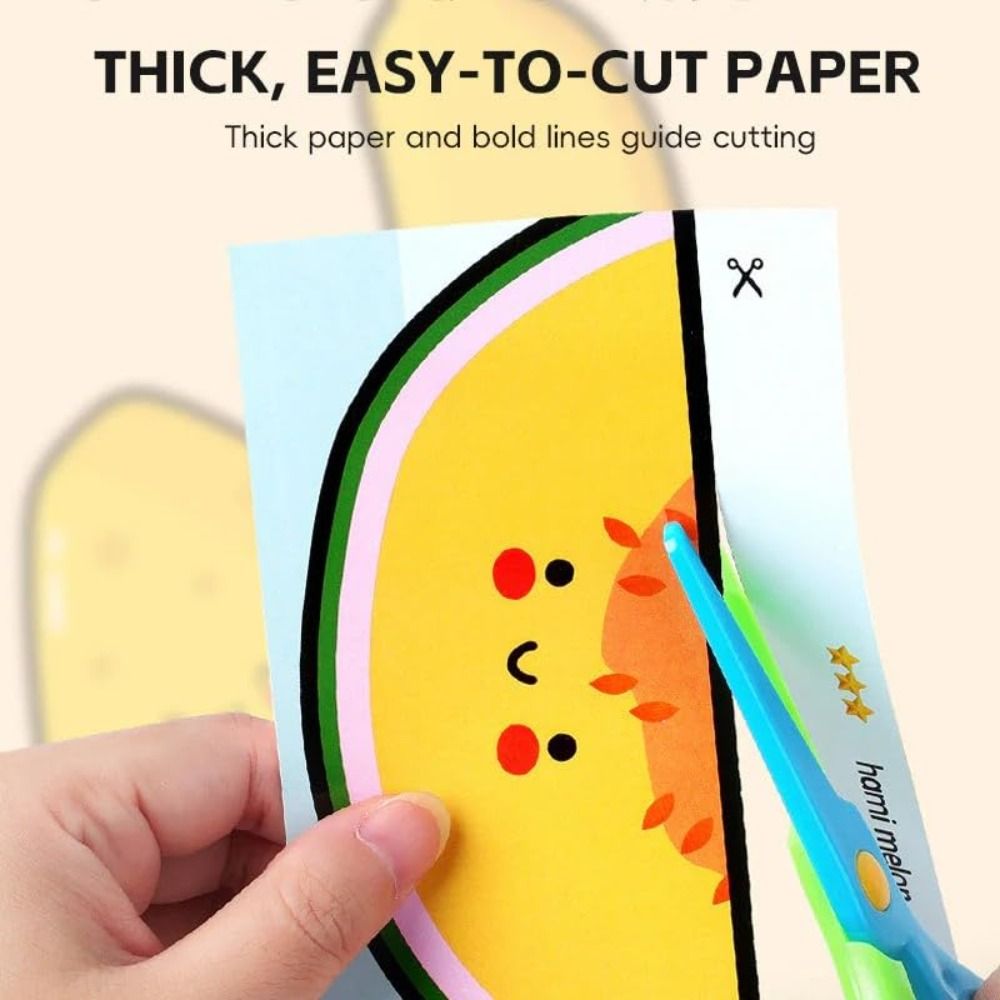 Safety Children Paper Cuttings - đánh giá và giá Art Craft Preschool