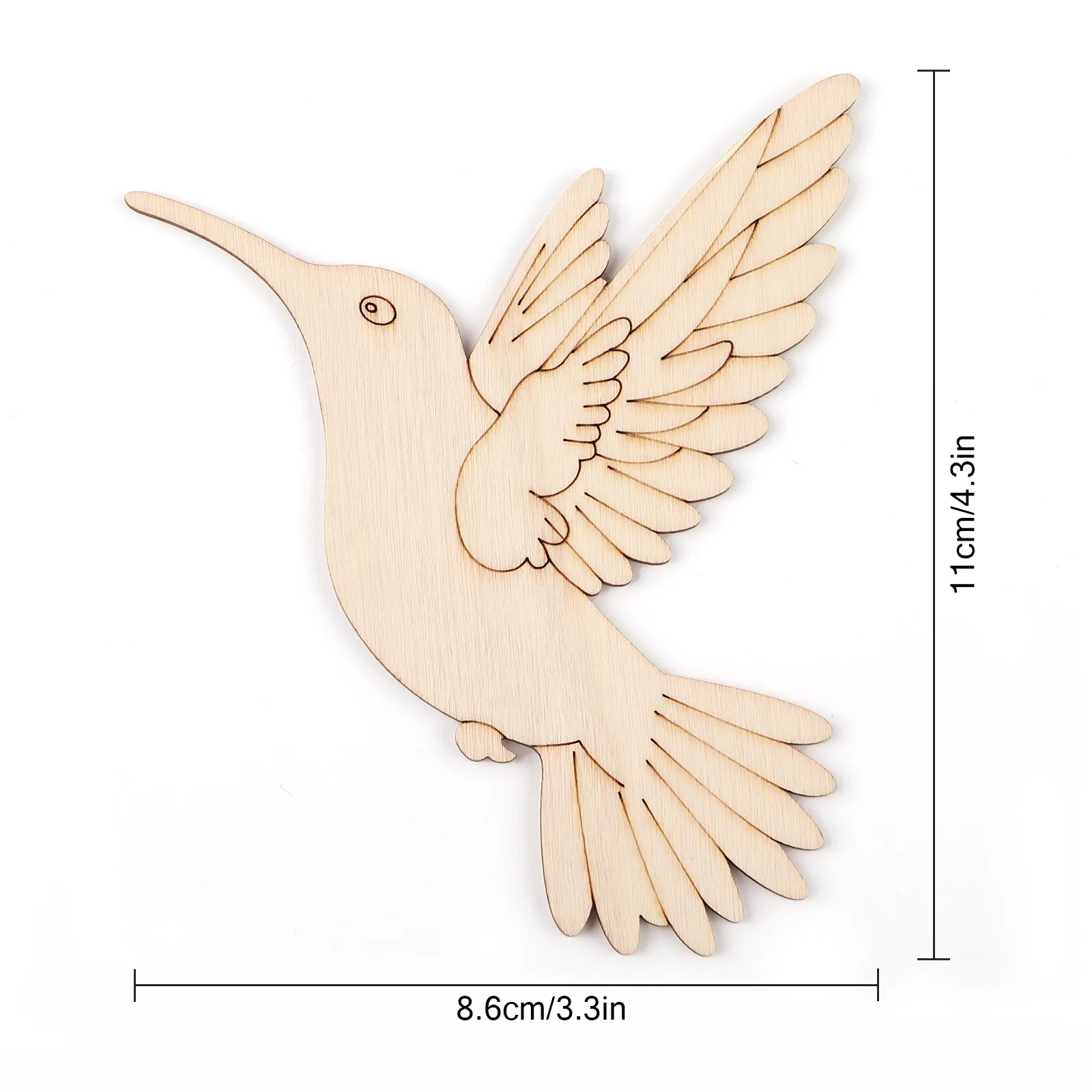 10pcs Unfinished Wood Animal B - đánh giá và giá Art & Craft Zone