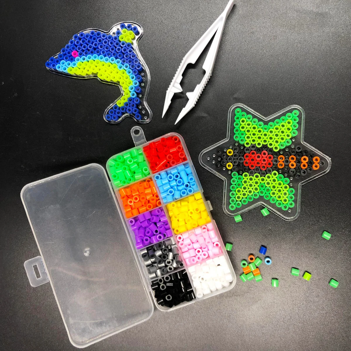 Fuse Beads Kit 900Pcs 10 Color - đánh giá và giá Art Craft Classes