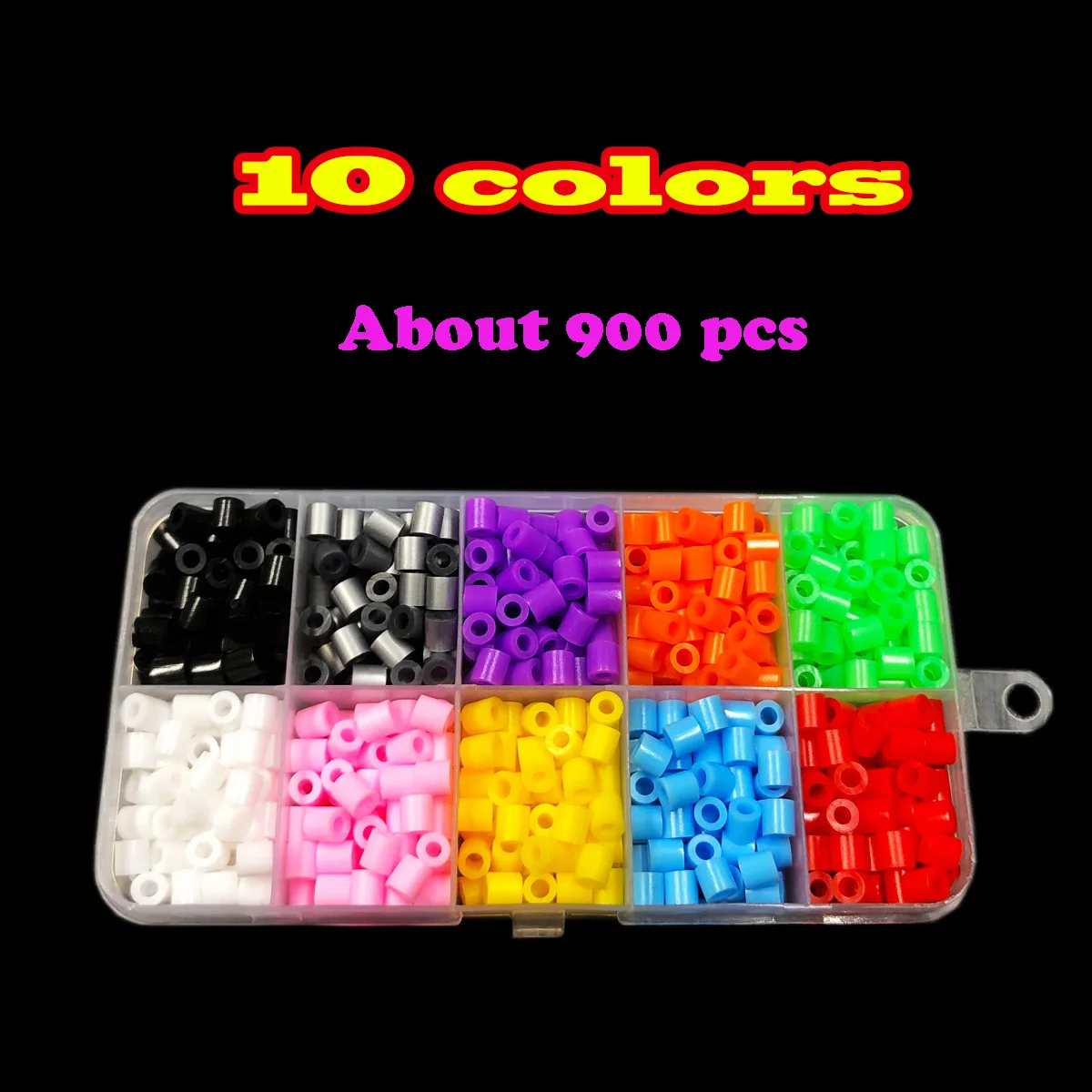 Fuse Beads Kit 900Pcs 10 Color - đánh giá và giá Art Craft Classes