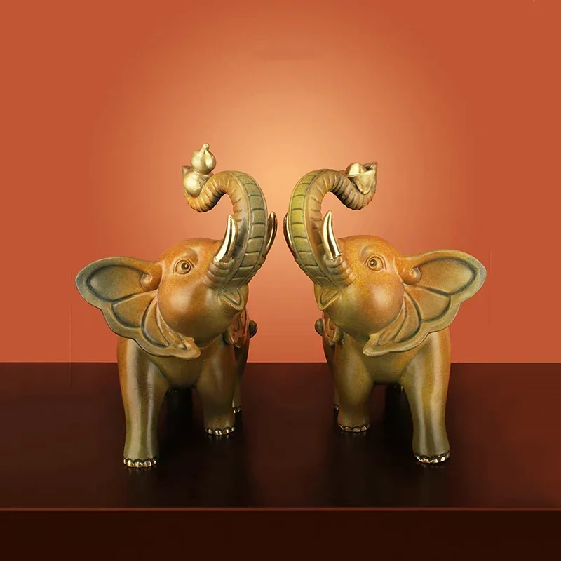 SAT Brass Elephant Sculpture O - đánh giá và giá Art Craft Elephant