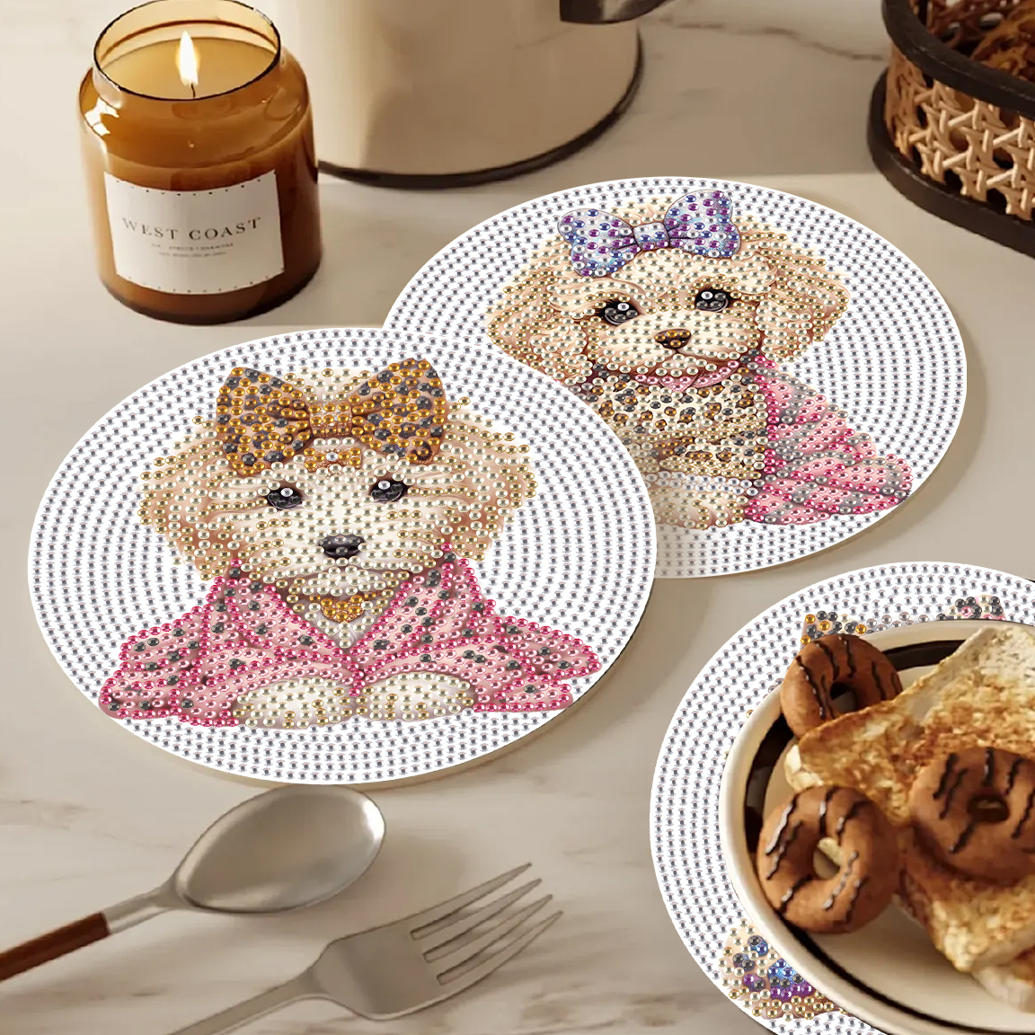 3Pcs Diamond Art Painting Plac - đánh giá và giá Art Craft Kits