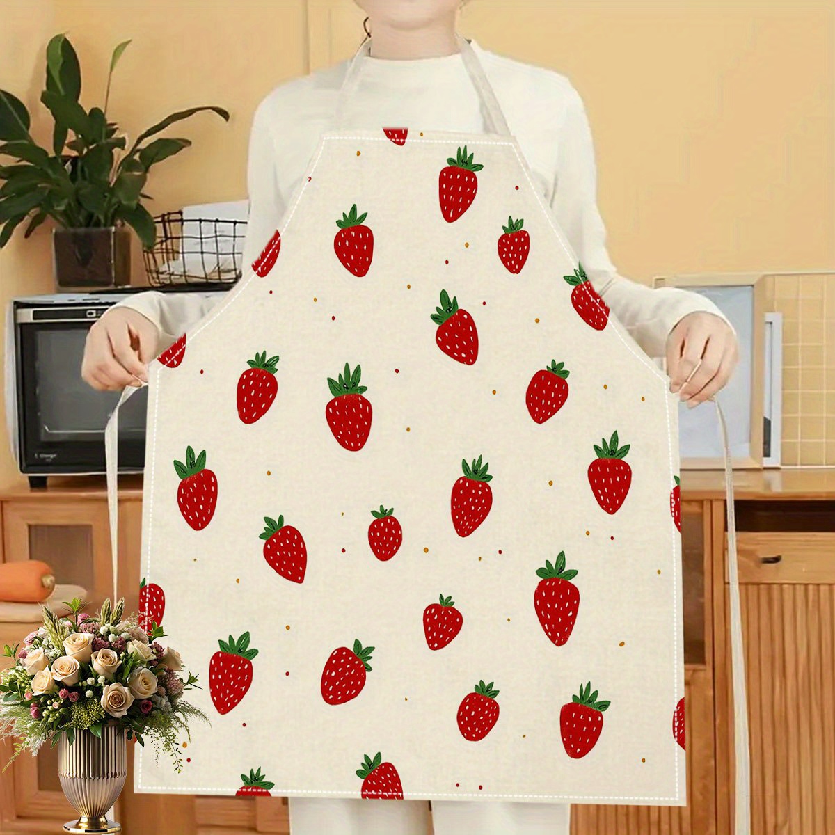 1pc Strawberry Apron Fruit Pat - đánh giá và giá Art Craft Kitchen