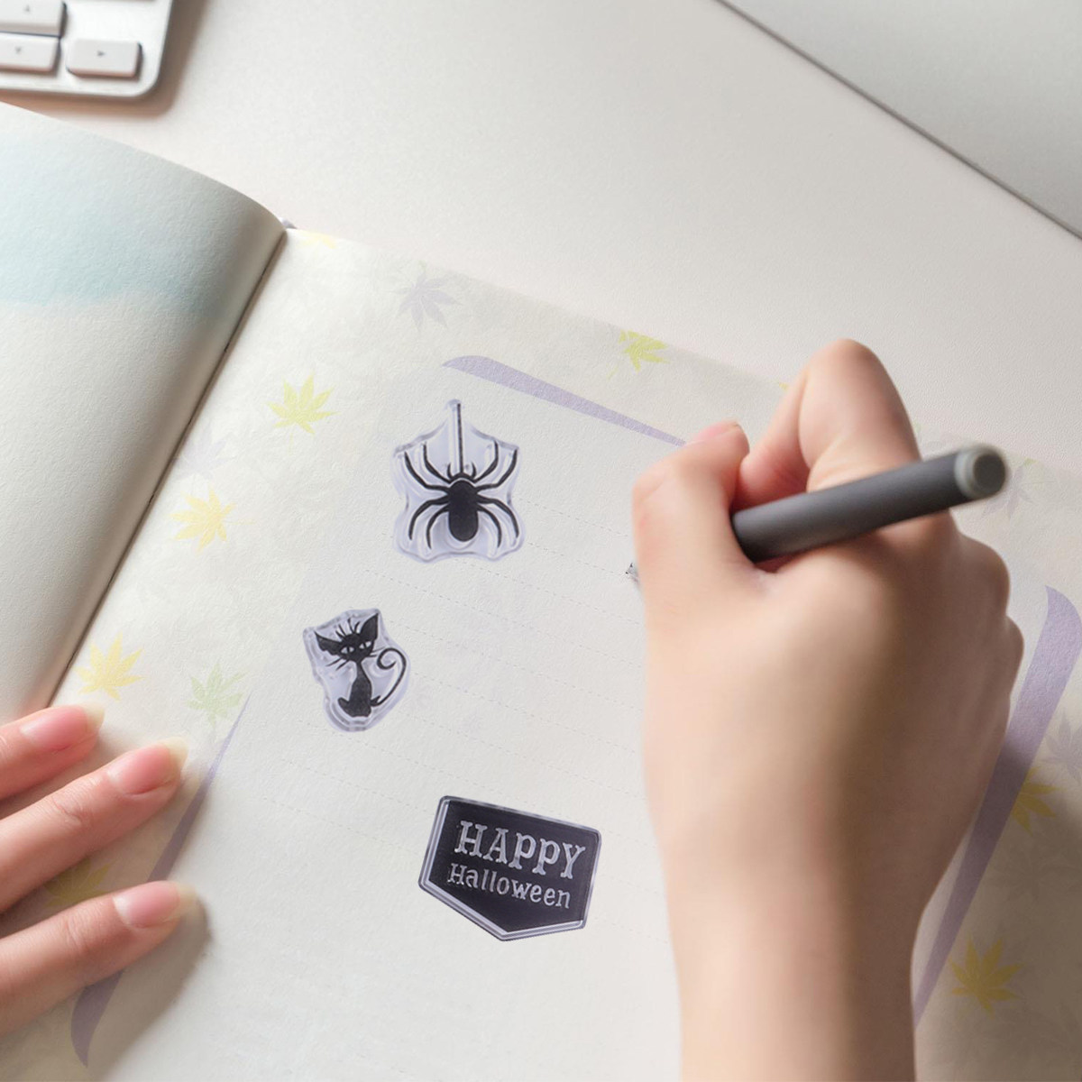 Silicone Stampers Kids Creativ - đánh giá và giá Art Craft Halloween Preschool
