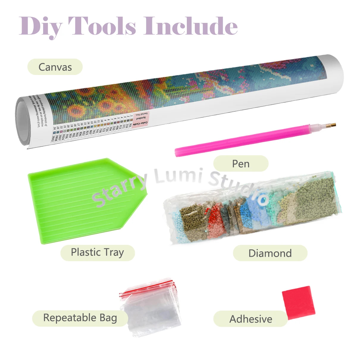 5D DIY Diamond Painting Kit, C - đánh giá và giá Art Craft And Design