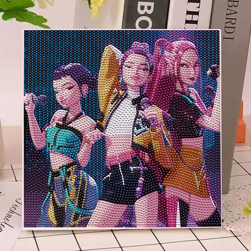 Anime Gilrs Lumi Mila Zoi K-po - đánh giá và giá Art Craft Kits