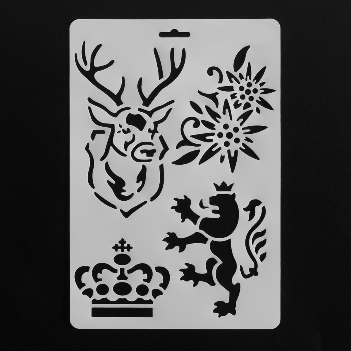 5pcs Painting Templates Reusab - đánh giá và giá Art Craft Classes