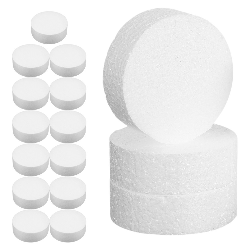 16Pcs Foam Cylinders White Cra - đánh giá và giá Art Craft And Design